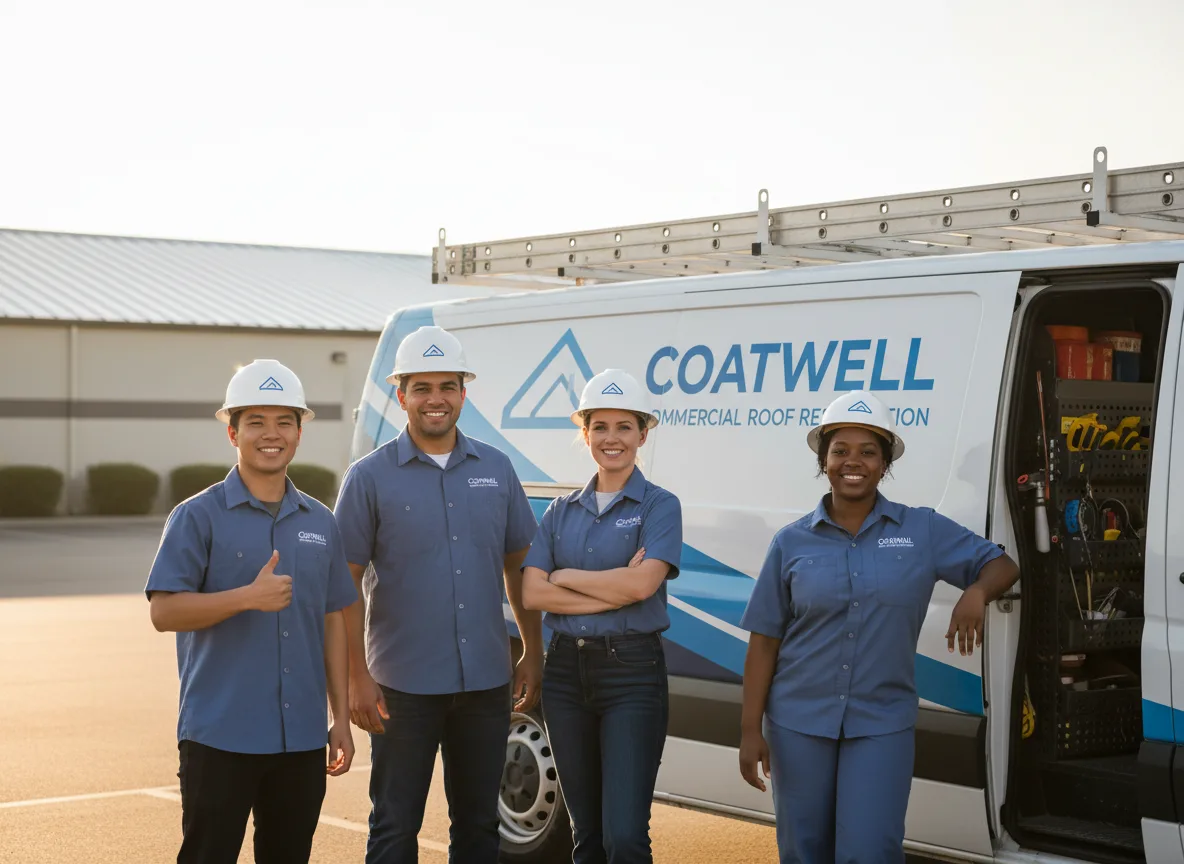 Commercial roof coating company in Atlanta, NY